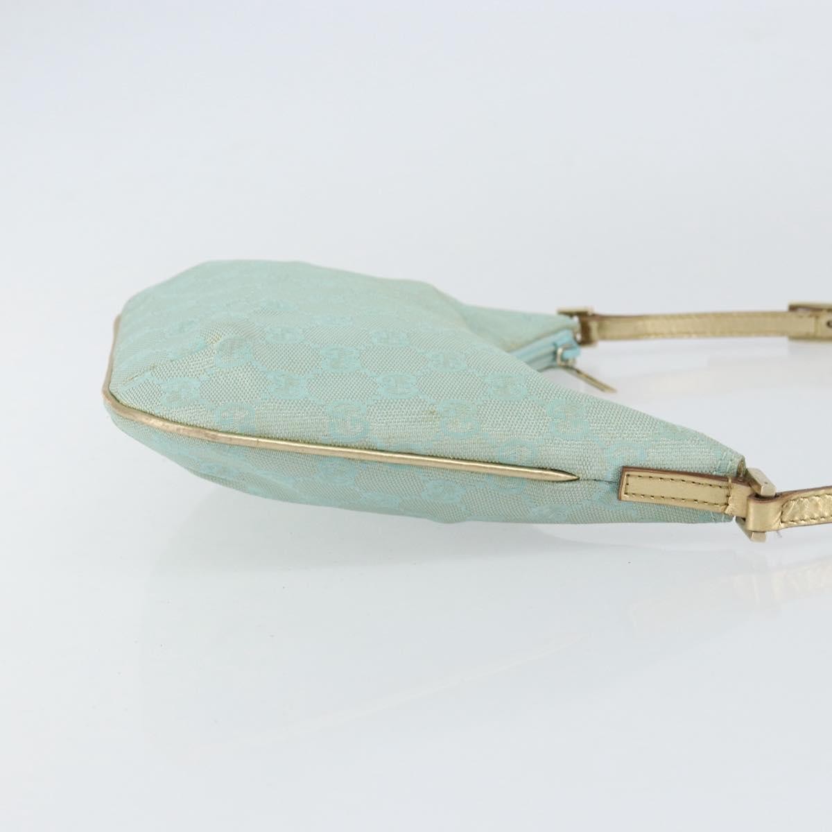 Gucci Vintage Pochette Shoulder Bag GG Canvas