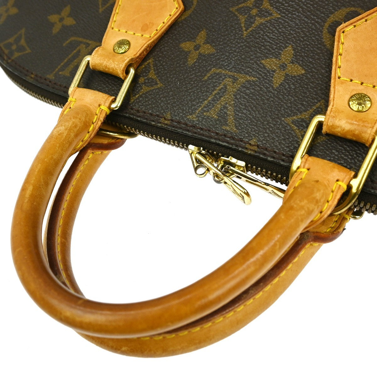 Louis Vuitton Alma Handbag Monogram Canvas