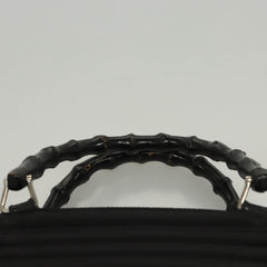 Gucci Vintage Bamboo Handle Tote Nylon