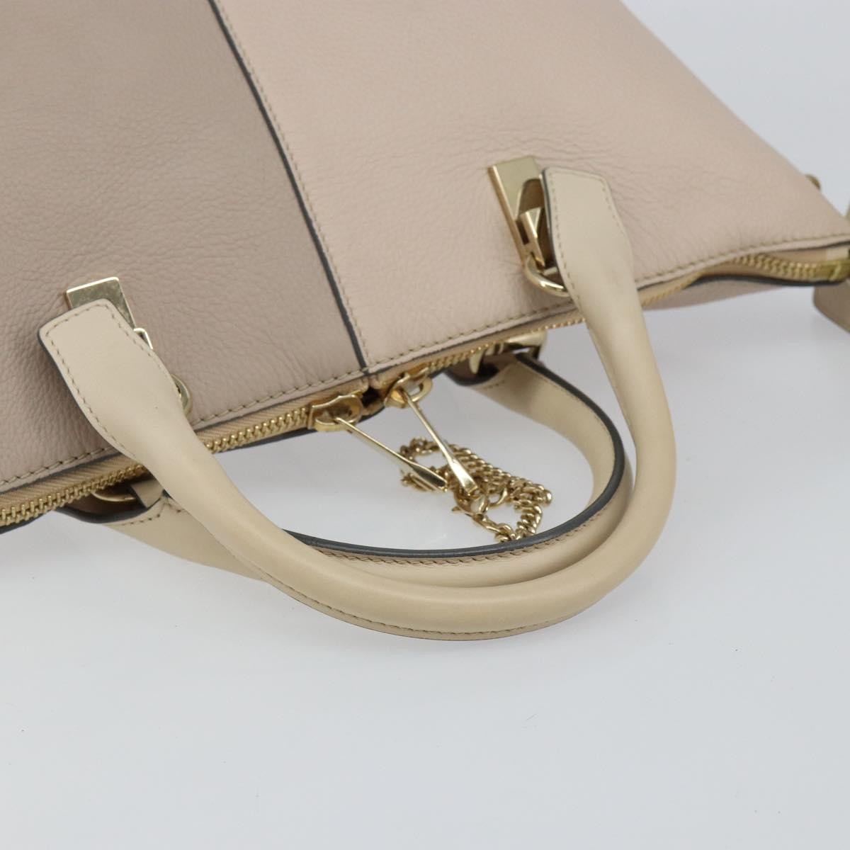 Chloe Bicolor Baylee Satchel Leather