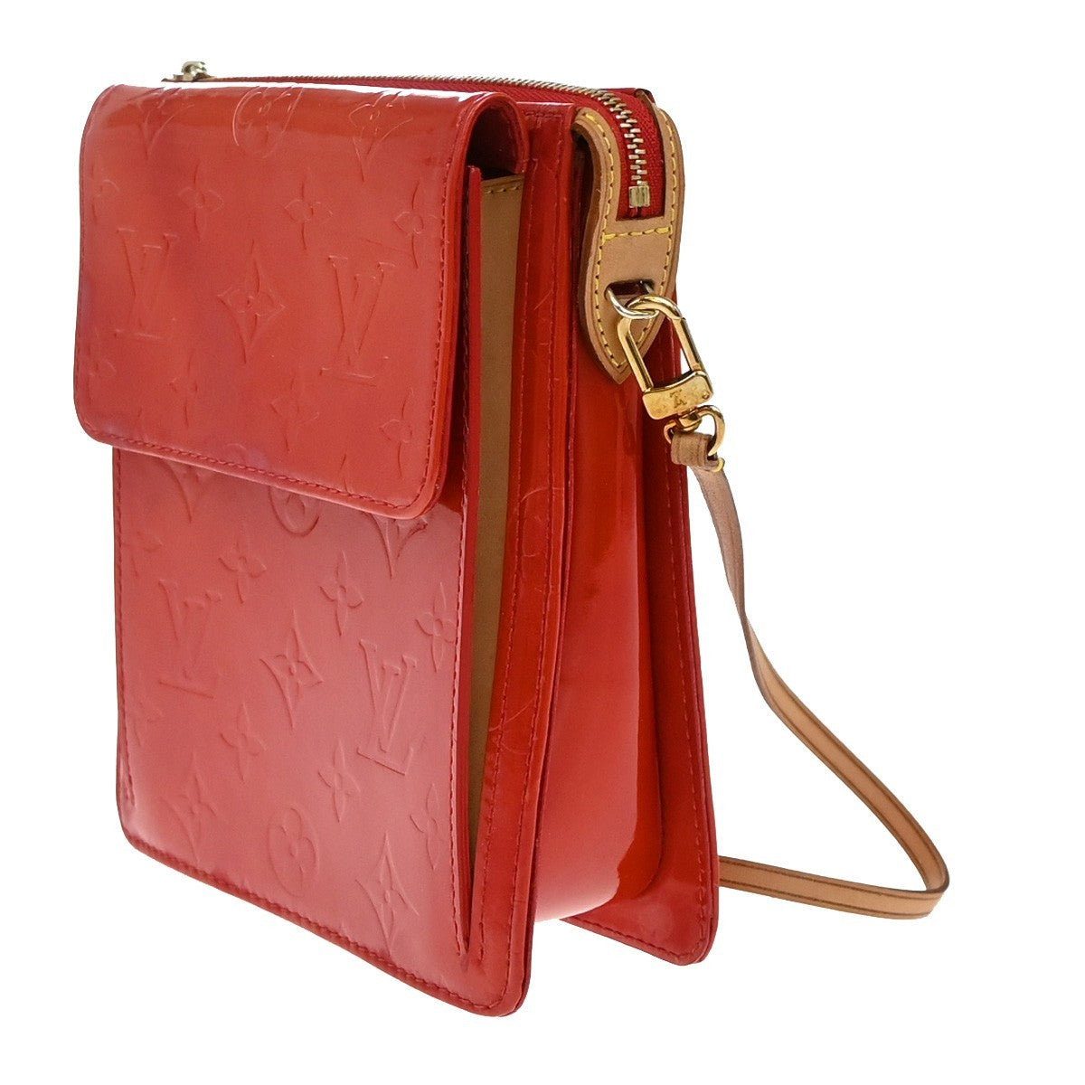 Louis Vuitton Mott Handbag Monogram Vernis