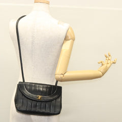 Chanel Vintage CC Flap Shoulder Bag Vertical Quilt Lambskin