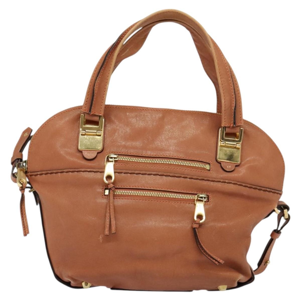 Chloe Angie Tote Leather