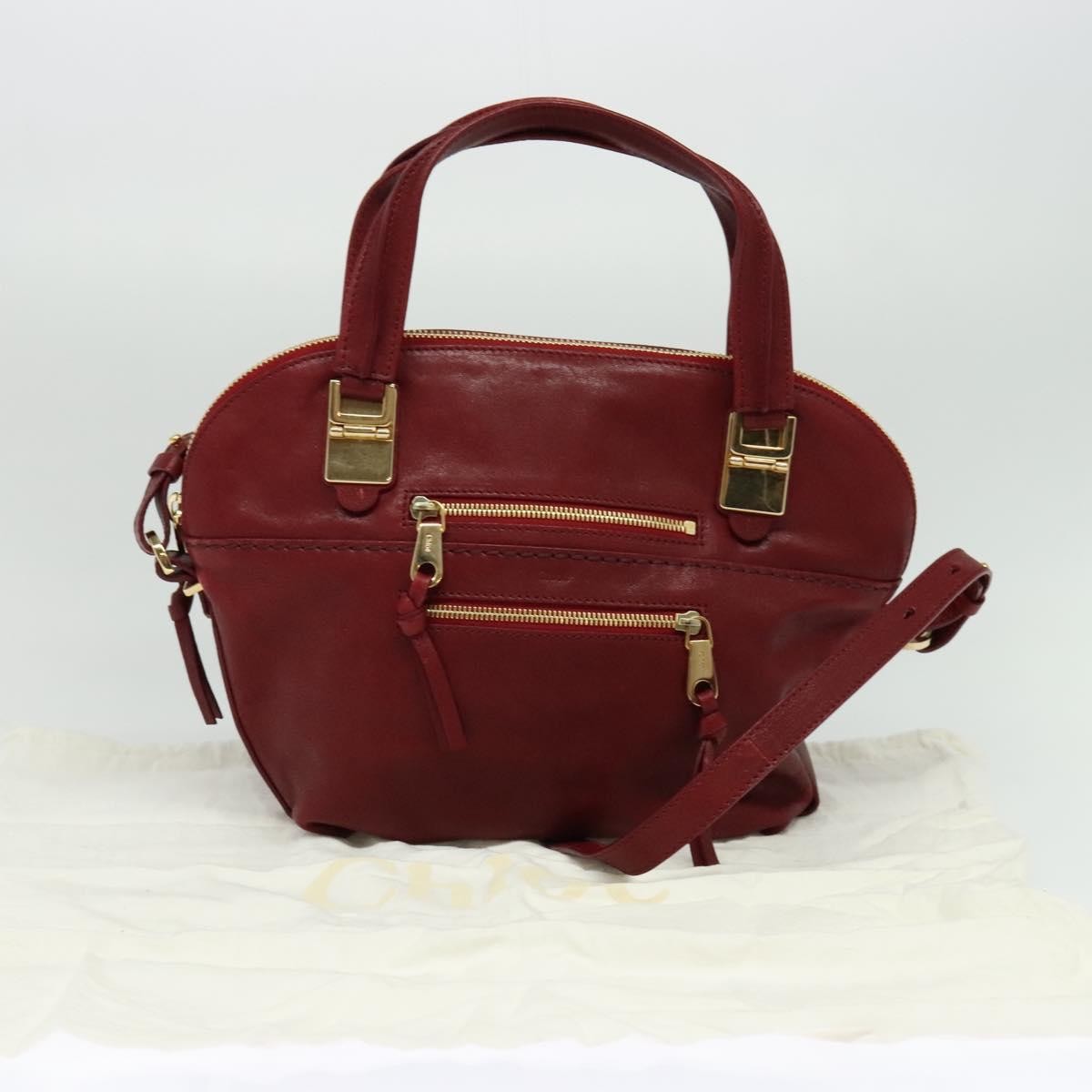 Chloe Angie Tote Leather