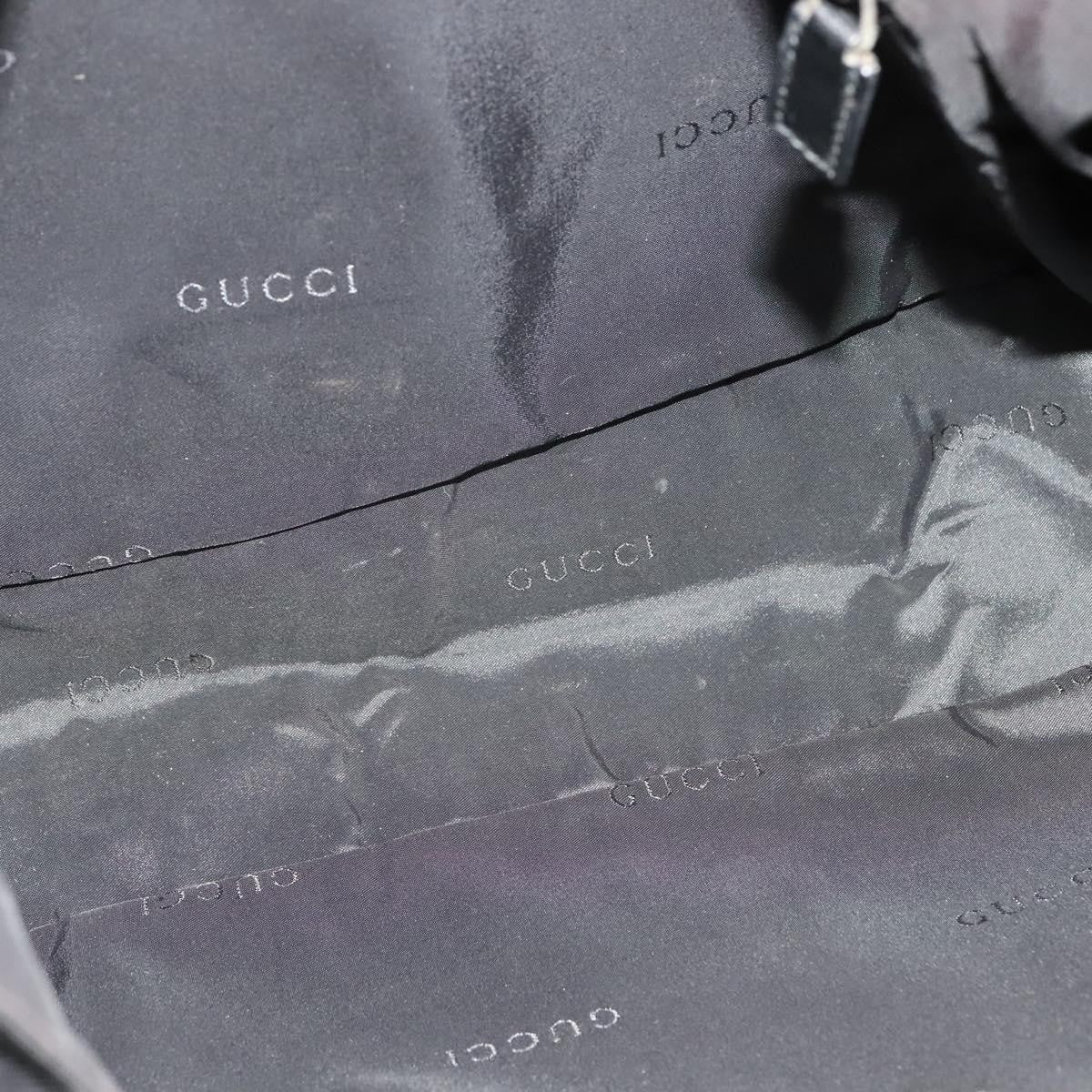 Gucci Side Pocket Flap Messenger Bag Nylon