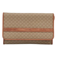 Celine Macadam Shoulder Bag PVC Leather