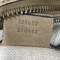 Gucci Twice Satchel Nubuck with Python