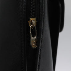 Celine Circle Logo Handbag Leather