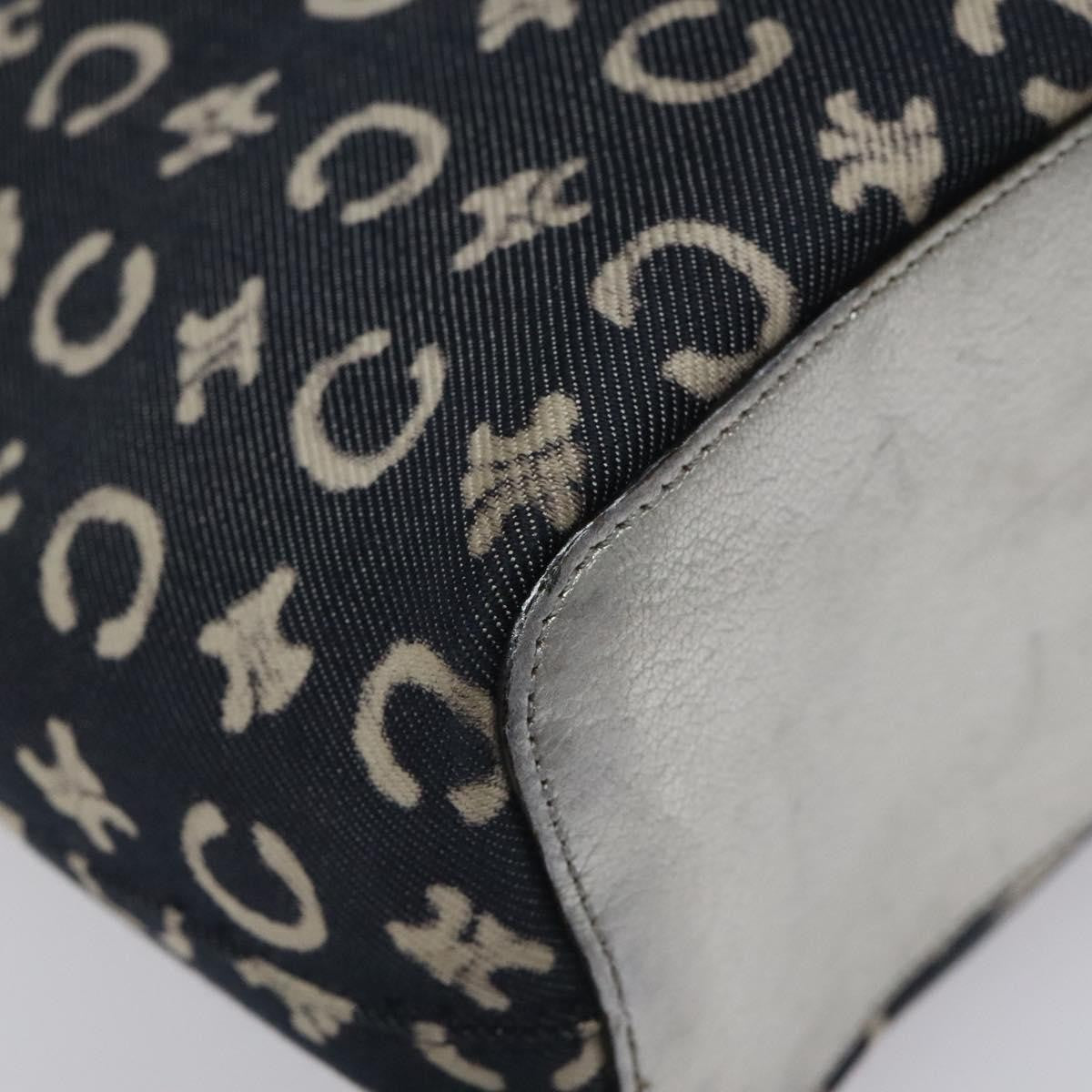 Celine C Sulky Shoulder bag Canvas and Leather