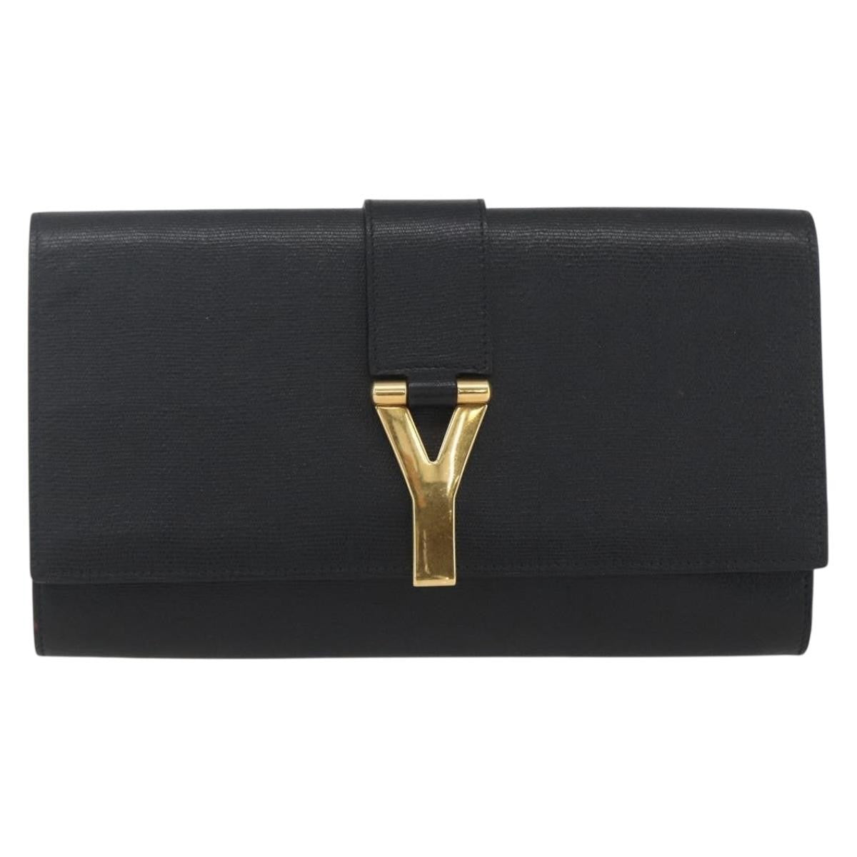 Saint Laurent Chyc Clutch Leather