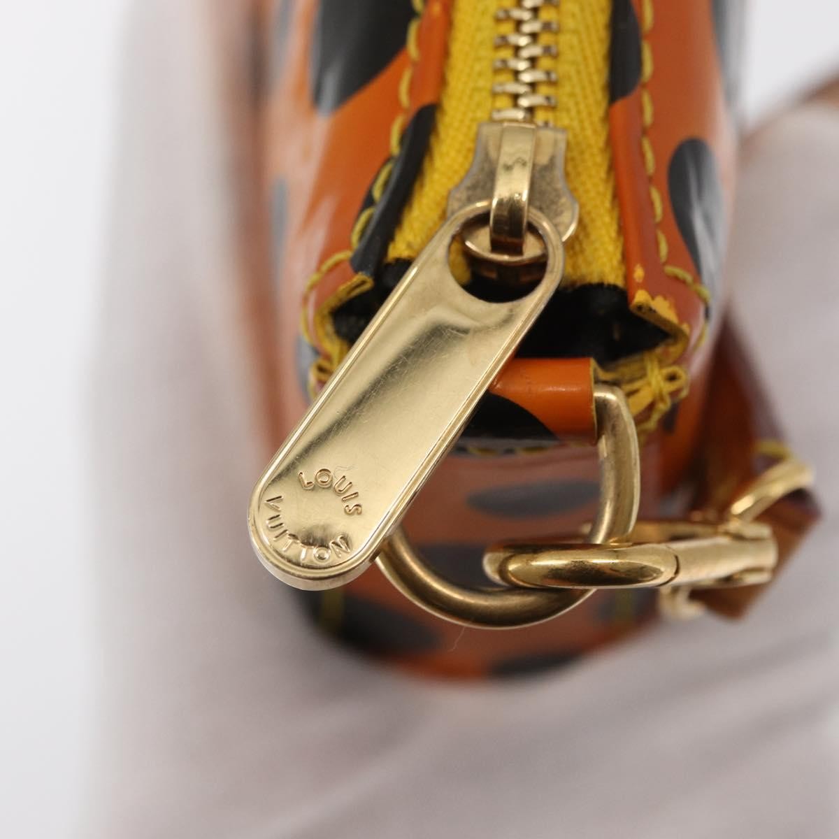 Louis Vuitton Pochette Accessoires NM Kusama Infinity Dots Monogram Vernis