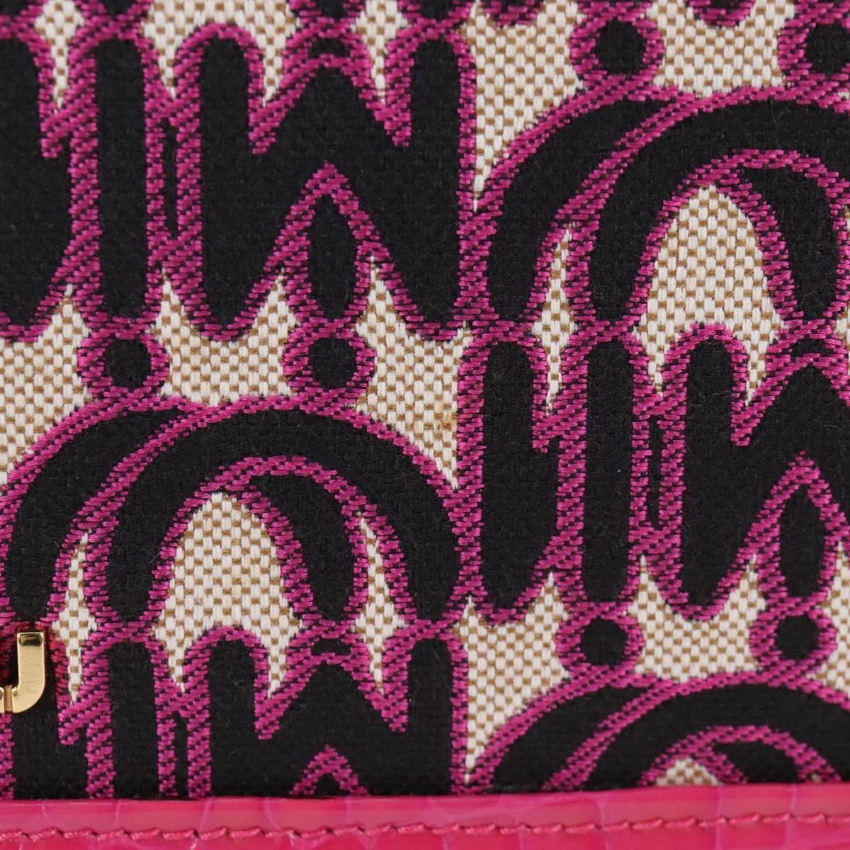 Miu Miu Chain Shoulder Bag Canvas