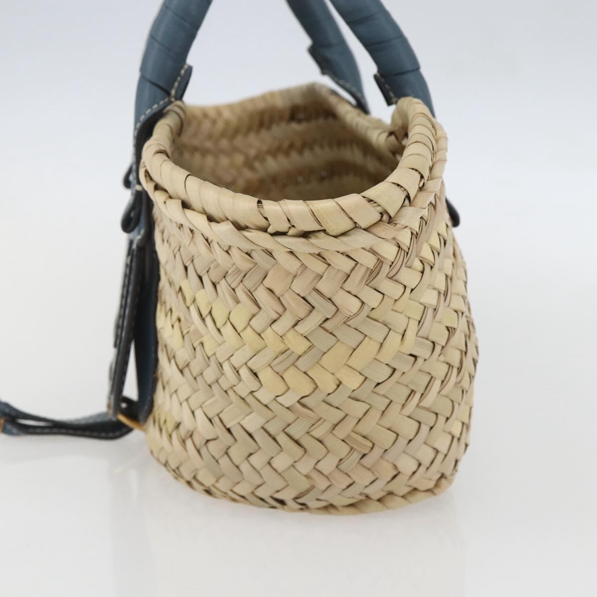 Chloe Marcie Basket Bag Raffia