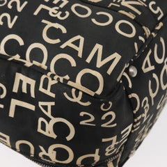 Chanel Boston Zip Tote Quilted Canvas