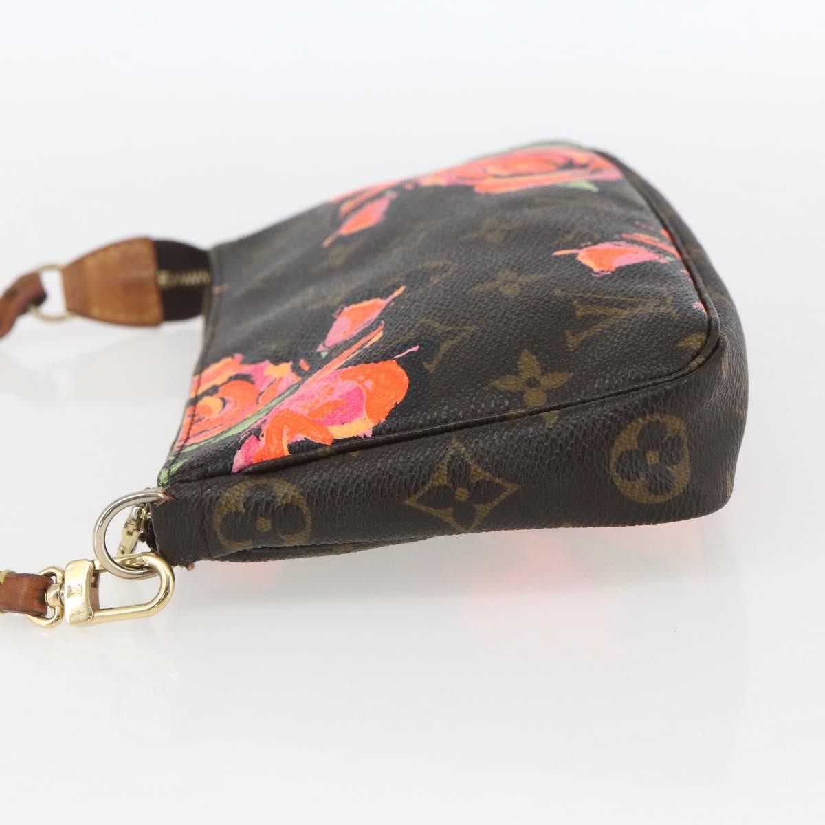 Louis Vuitton Pochette Accessoires Limited Edition Monogram Roses