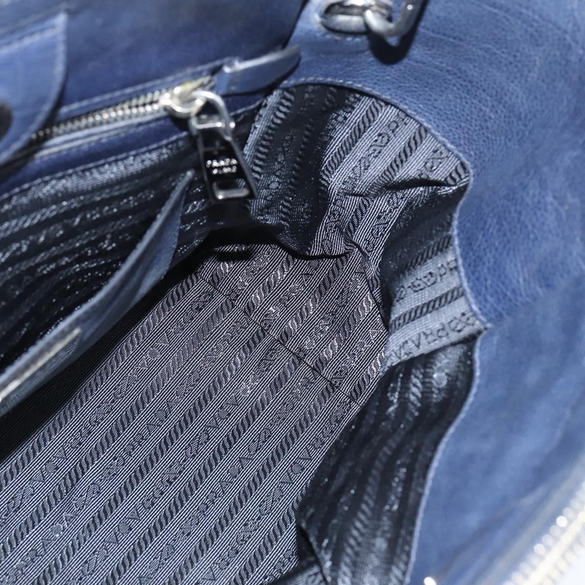 Prada Cuir Convertible Shopping Tote Leather