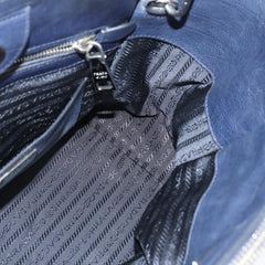Prada Cuir Convertible Shopping Tote Leather