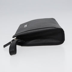 Burberry Zip Pouch Leather