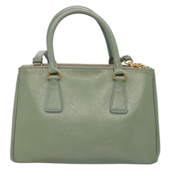 Prada Double Zip Lux Tote Saffiano Leather