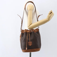 Celine Vintage Shoulder Bag Canvas