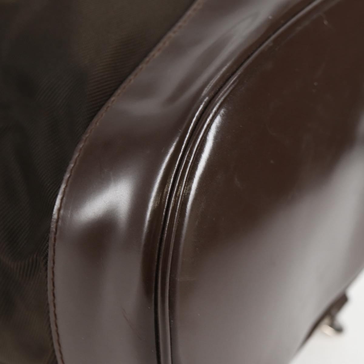 Gucci Vintage Bamboo Sling Backpack Nylon