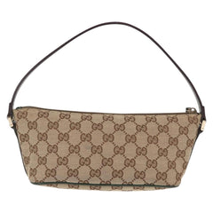 Gucci Vintage Boat Pochette GG Canvas