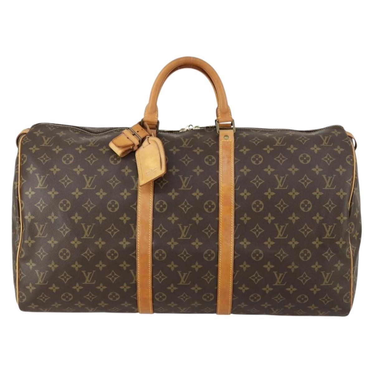 Louis Vuitton Keepall Bag Monogram Canvas