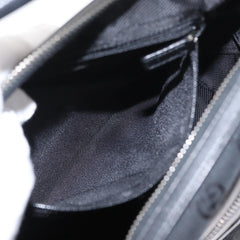 Gucci Vintage Shoulder Bag GG Canvas and Leather