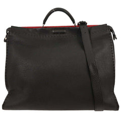 Fendi Monster Selleria Peekaboo Fit Bag Leather