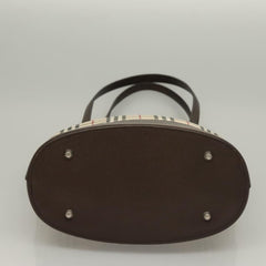 Burberry Nova Check Tote canvas check pattern