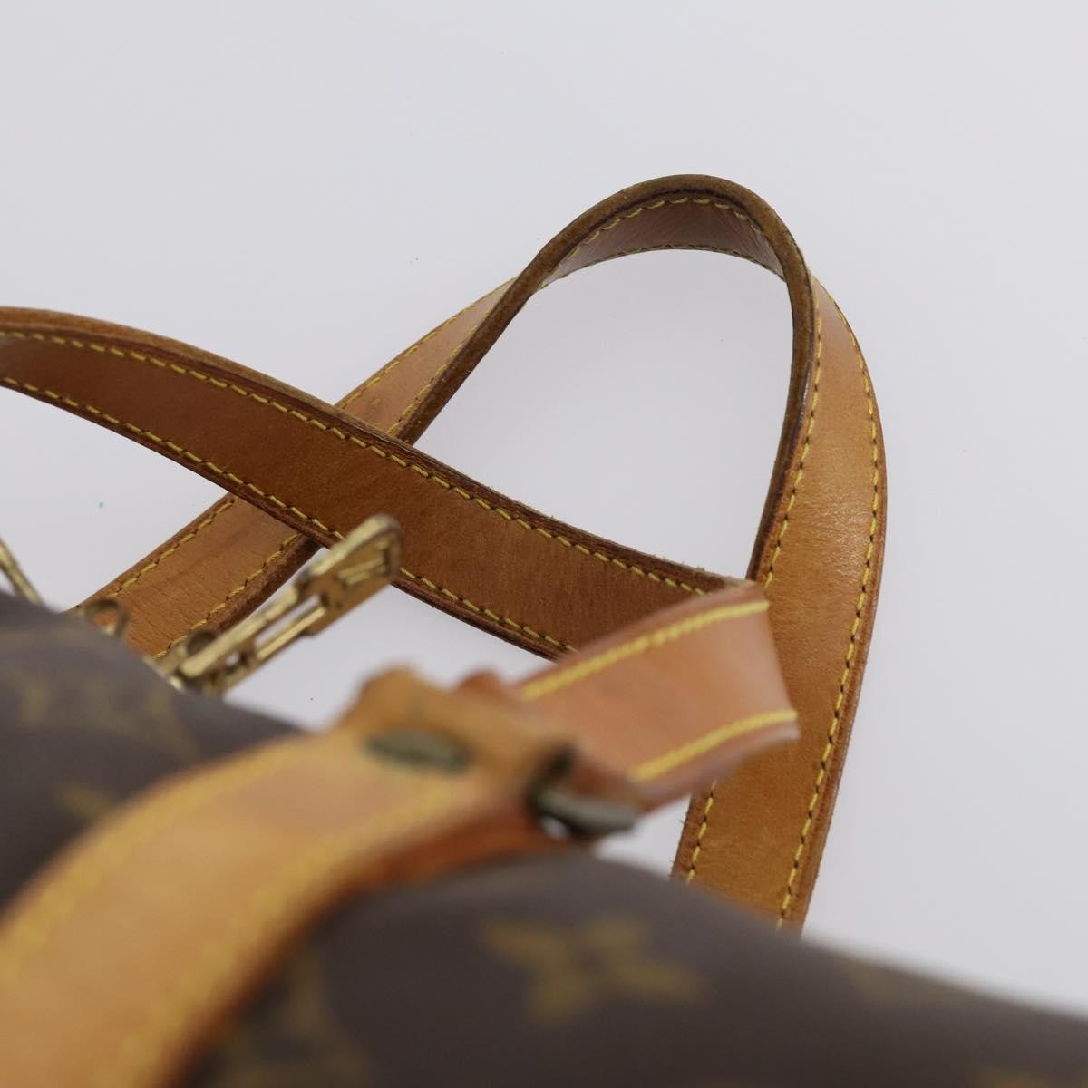 Louis Vuitton Sac Souple Handbag Monogram Canvas