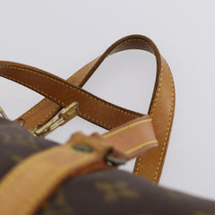 Louis Vuitton Sac Souple Handbag Monogram Canvas