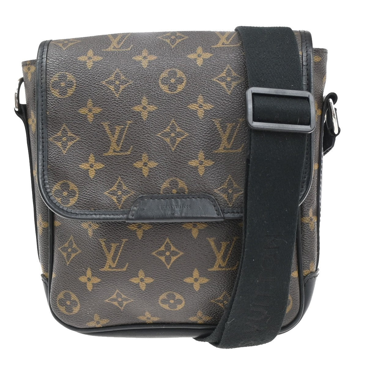 Louis Vuitton Bass Messenger Bag Macassar Monogram Canvas