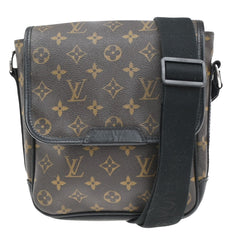Louis Vuitton Bass Messenger Bag Macassar Monogram Canvas