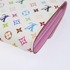 Louis Vuitton Vintage Sarah Wallet Monogram Canvas Multicolor