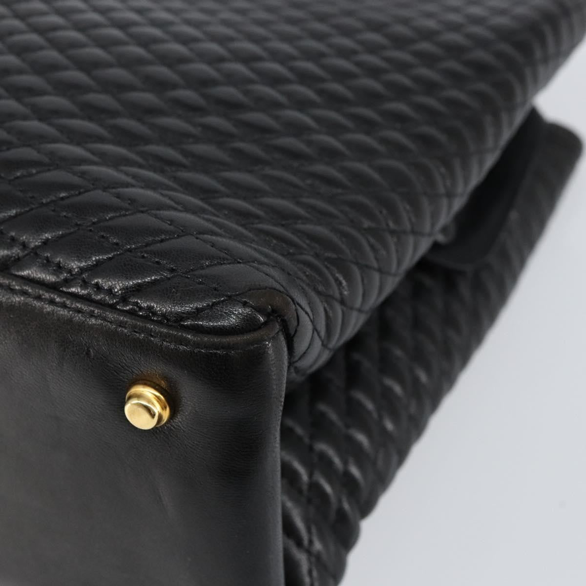 Bally Vintage Handbag Quilted Leather