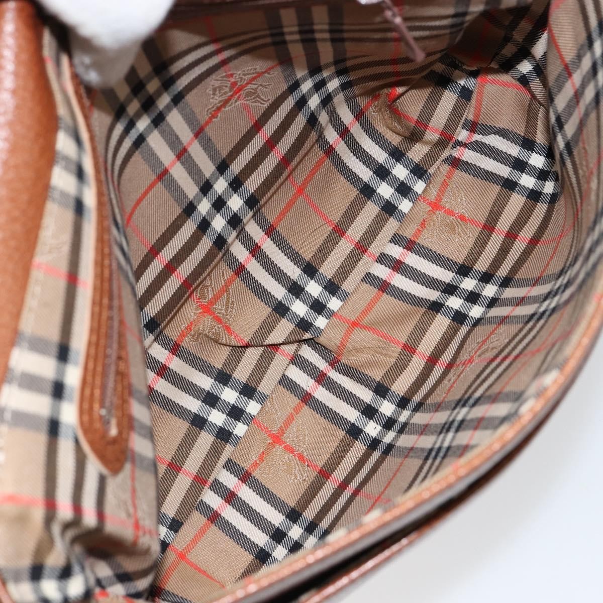 Burberry Flap Shoulder Bag Leather