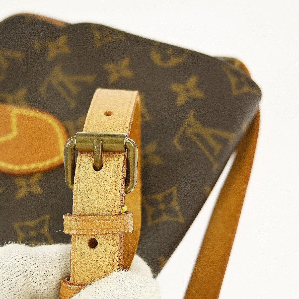 Louis Vuitton Cartouchiere Handbag Monogram Canvas