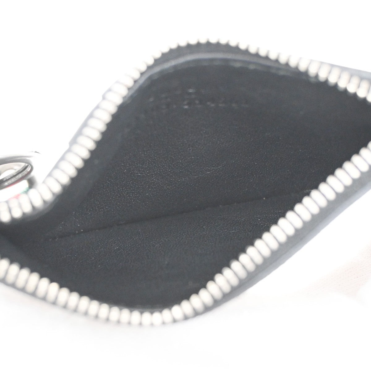 Gucci Bee Card Holder Printed GG Coated Canvas