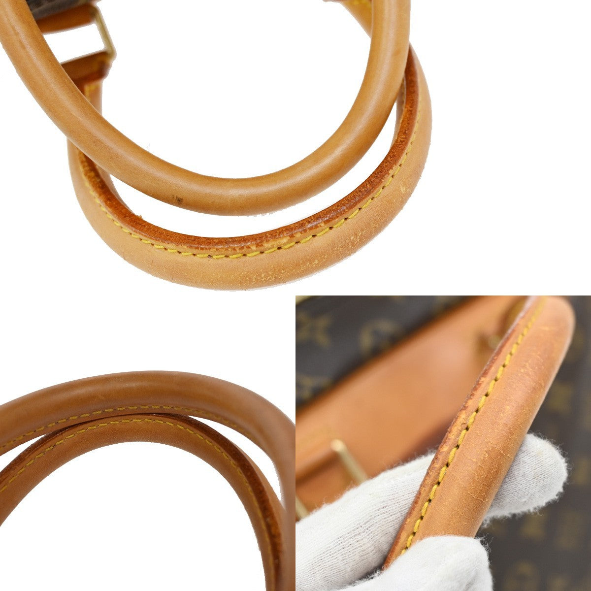 Louis Vuitton Deauville Handbag Monogram Canvas