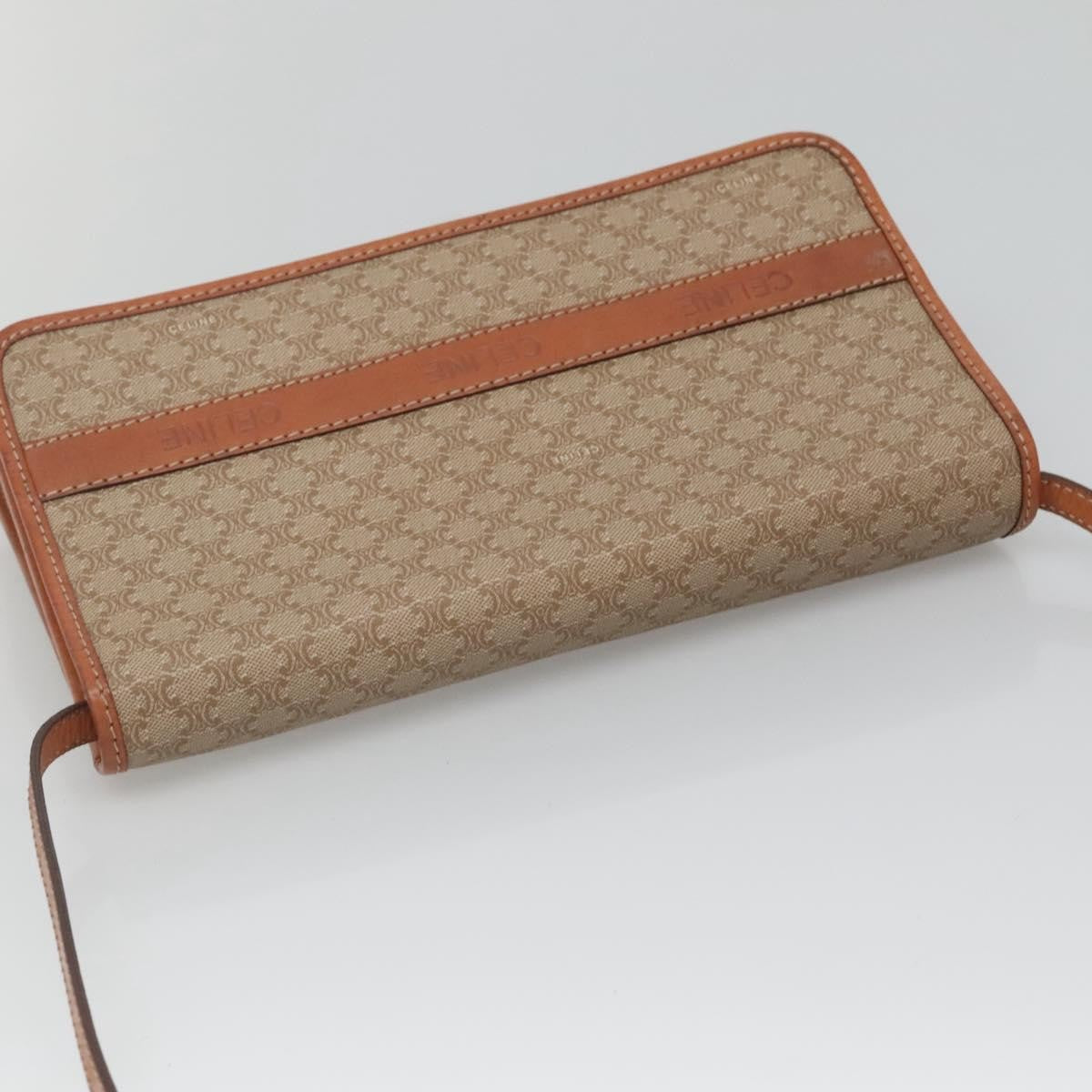 Celine Macadam Shoulder Bag PVC Leather