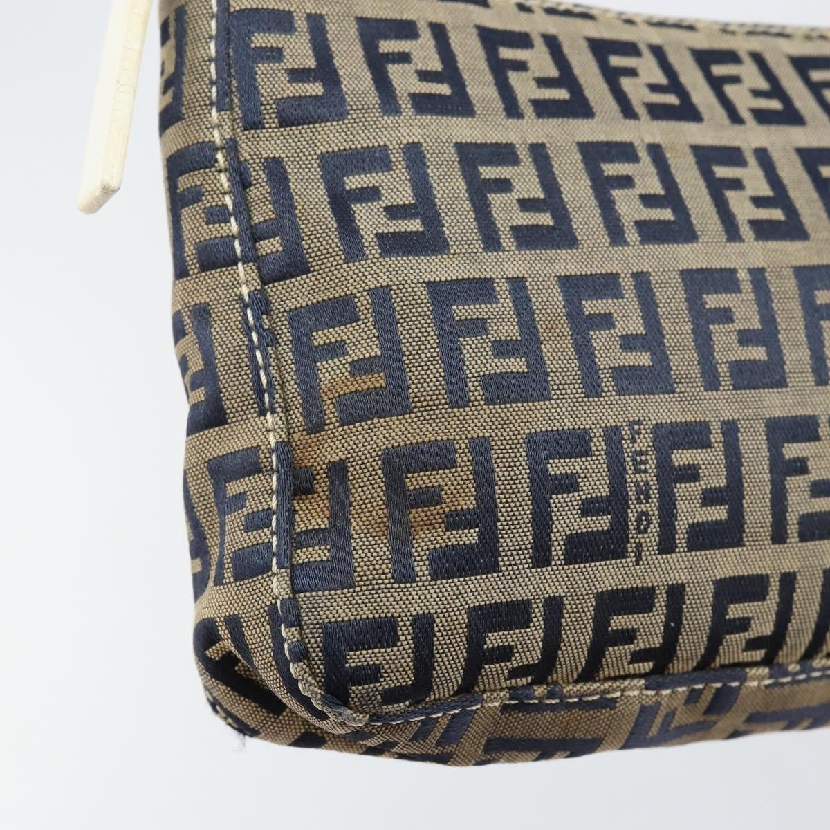 Fendi Pochette Shoulder Bag Zucchino Canvas