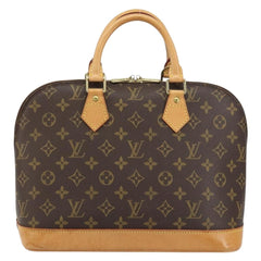 Louis Vuitton Alma Handbag Monogram Canvas