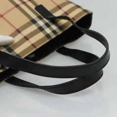 Burberry Nova Check Tote canvas check pattern