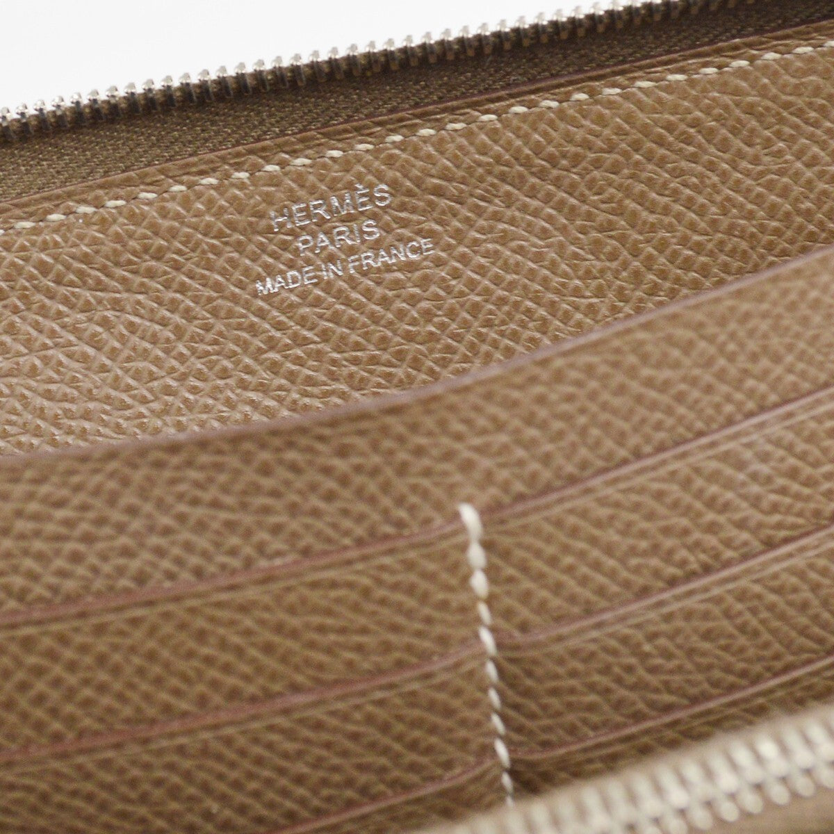 Hermes Azap Zip Around Wallet Epsom