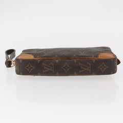 Louis Vuitton Marly Dragonne Clutch Monogram Canvas
