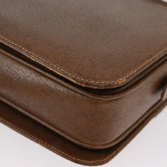 Gucci Vintage Flap Shoulder Bag Leather