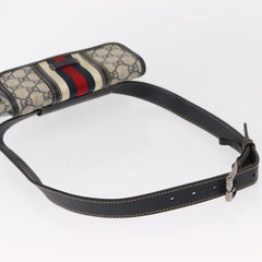 Gucci Vintage Web Belt Bag GG Coated Canvas