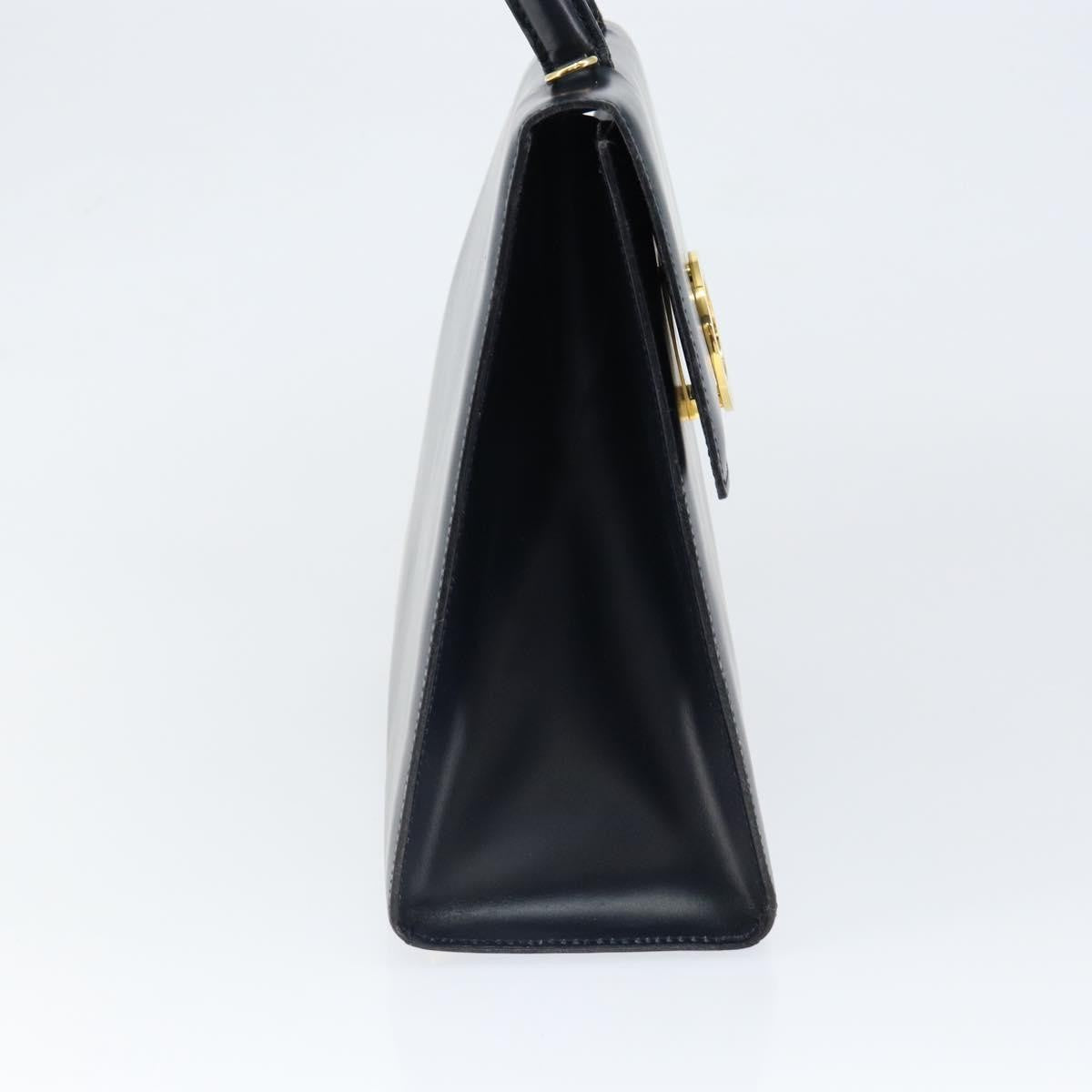 Celine Circle Logo Handbag Leather