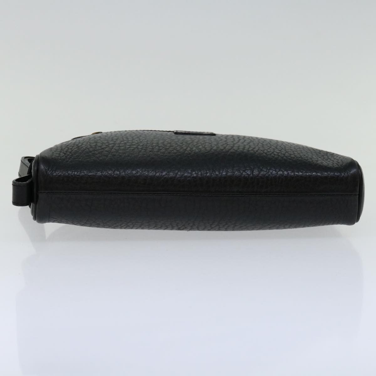 Burberry Zip Clutch Leather